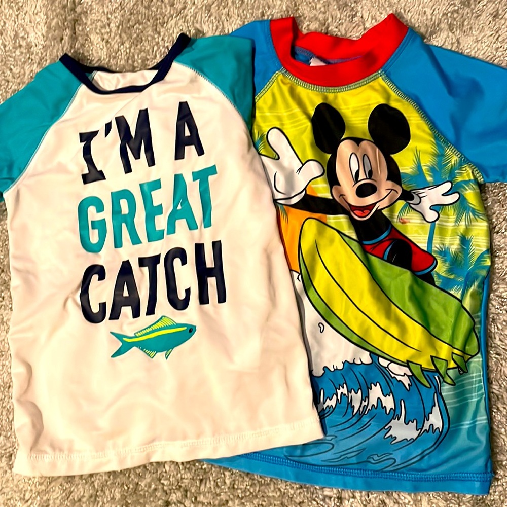 3T swim shirts
